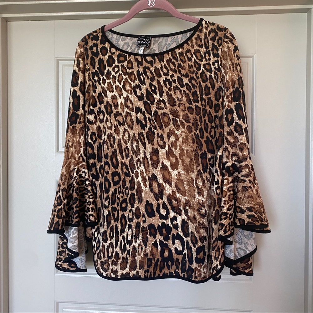 Fun and Flirty Leopard Print Blouse